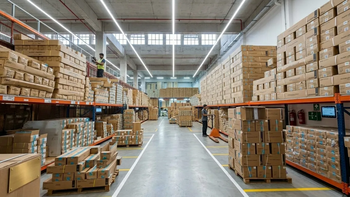 Plateforme logistique FAPELEC à Casablanca