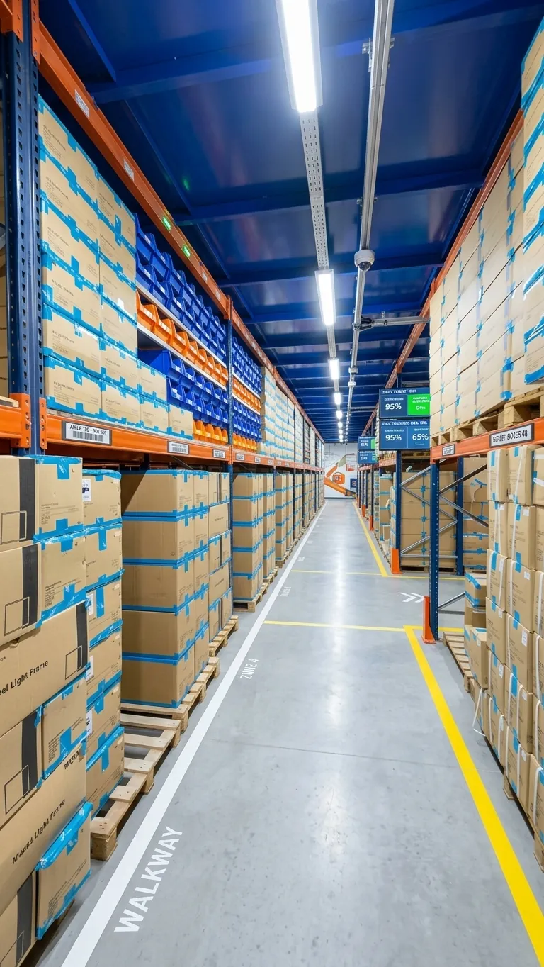 Plateforme logistique FAPELEC à Casablanca