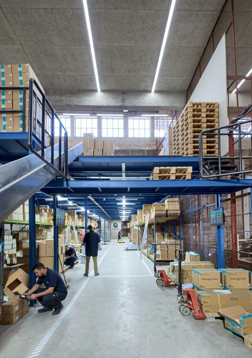 Plateforme logistique FAPELEC à Casablanca
