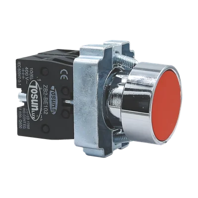Bouton-poussoir TOSUNLUX PB2-BA45 rouge