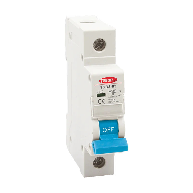 Protection & distribution — Disjoncteur modulaire TOSUNLUX TSB3-63 1P