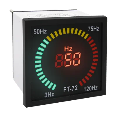 Fréquencemètre numérique à anneau LED TOSUNLUX FT-72