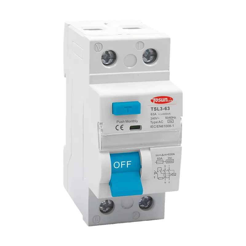 Interrupteur différentiel TOSUNLUX TSL3-63 2P