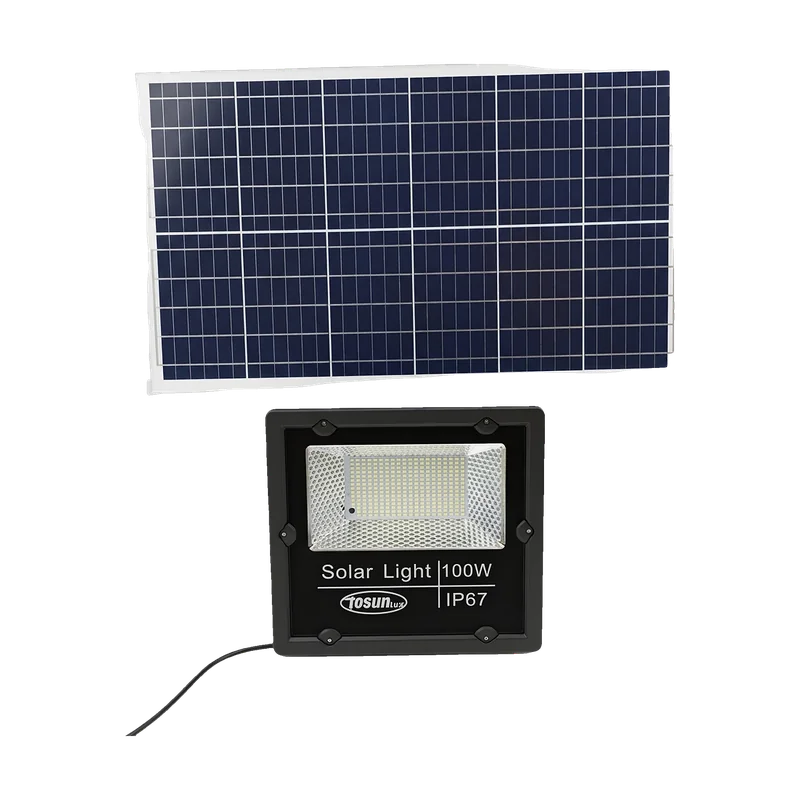 Projecteur solaire TOSUNLUX avec panneau photovoltaïque