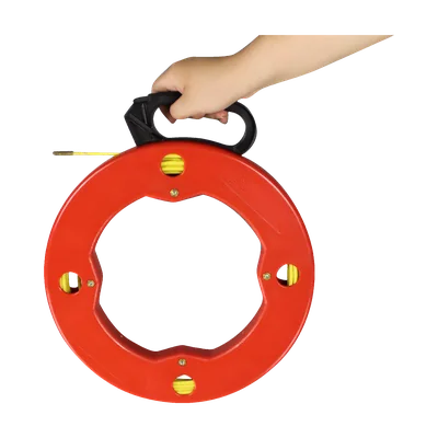 Tire-câble dans son enrouleur rouge à poignée — TOSUNLUX