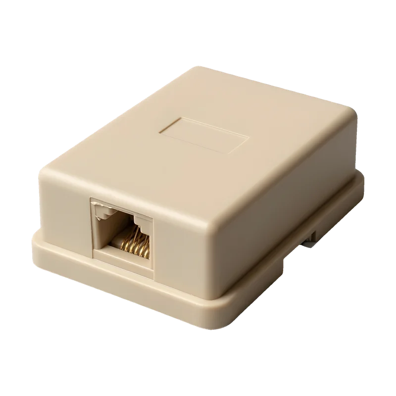 Prise téléphone RJ-11 en saillie