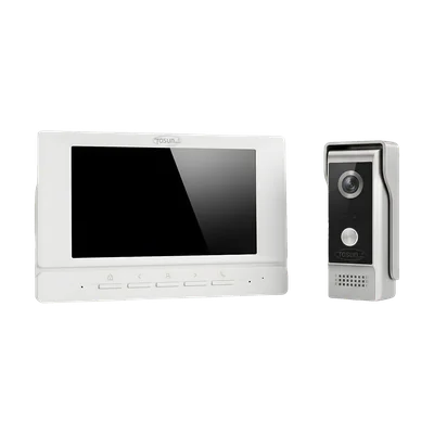 Vidéophone TOSUNLUX TS-168-M4, moniteur et platine de rue