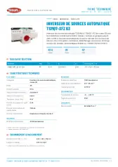Inverseur de sources automatique TSMQ7-XFZ 63