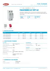 Parafoudres AC TSP7-40