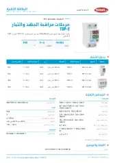 مرحلات مراقبة الجهد والتيار TDP-2