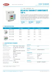 Relais de tension et surintensité TDP-4