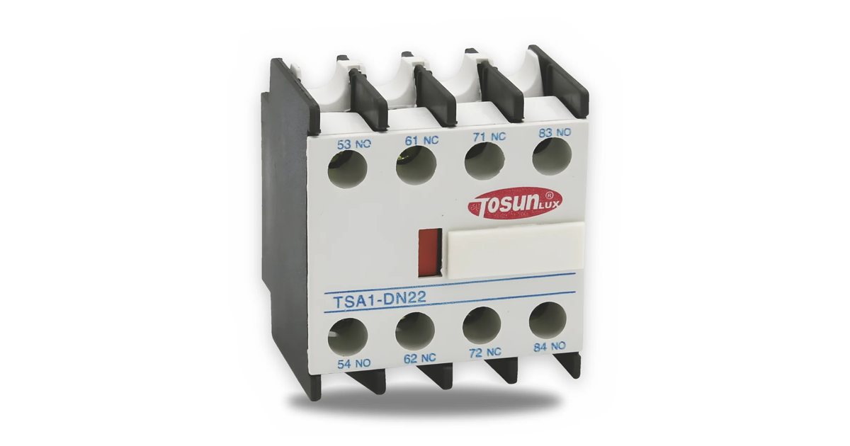 Bloc de contacts auxiliaires TOSUNLUX TSA1-DN22