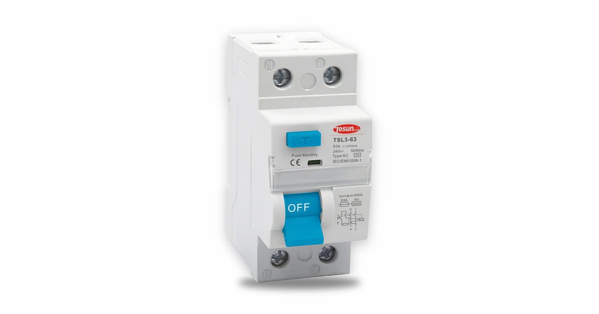 Interrupteur différentiel TOSUNLUX TSL3-63 2P