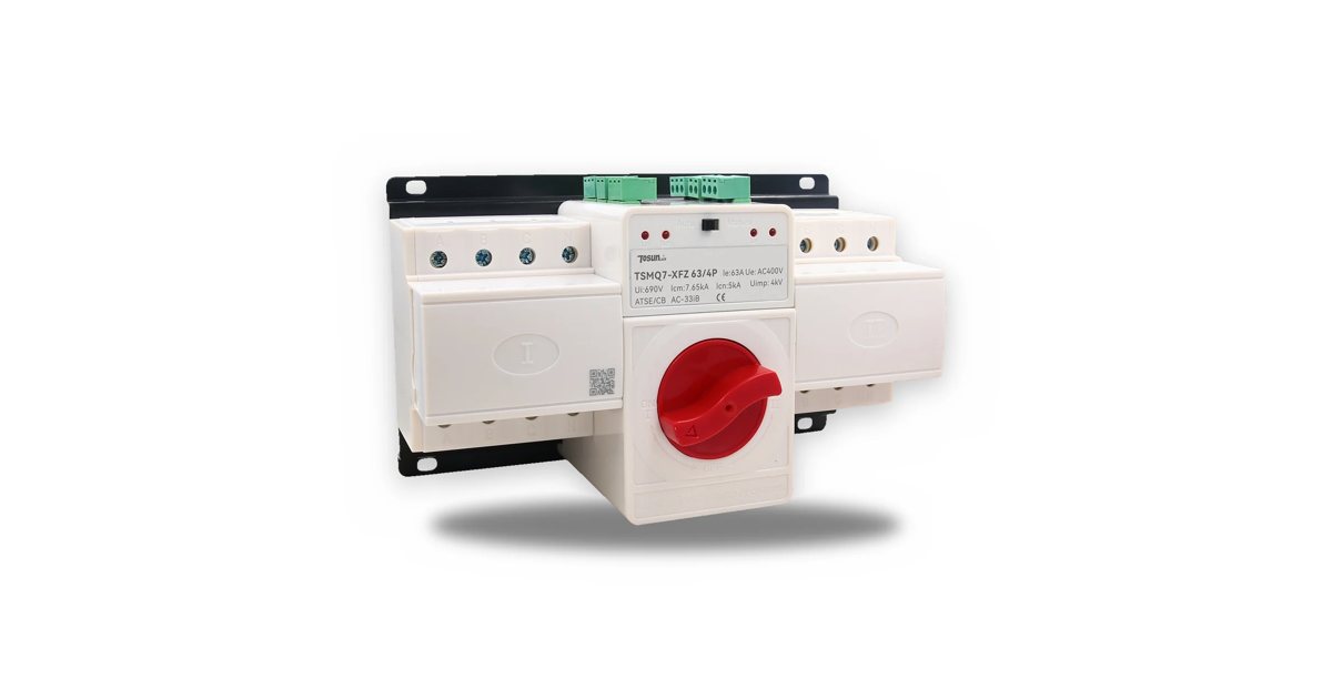Inverseur automatique TOSUNLUX TSMQ7-XFZ 63/4P