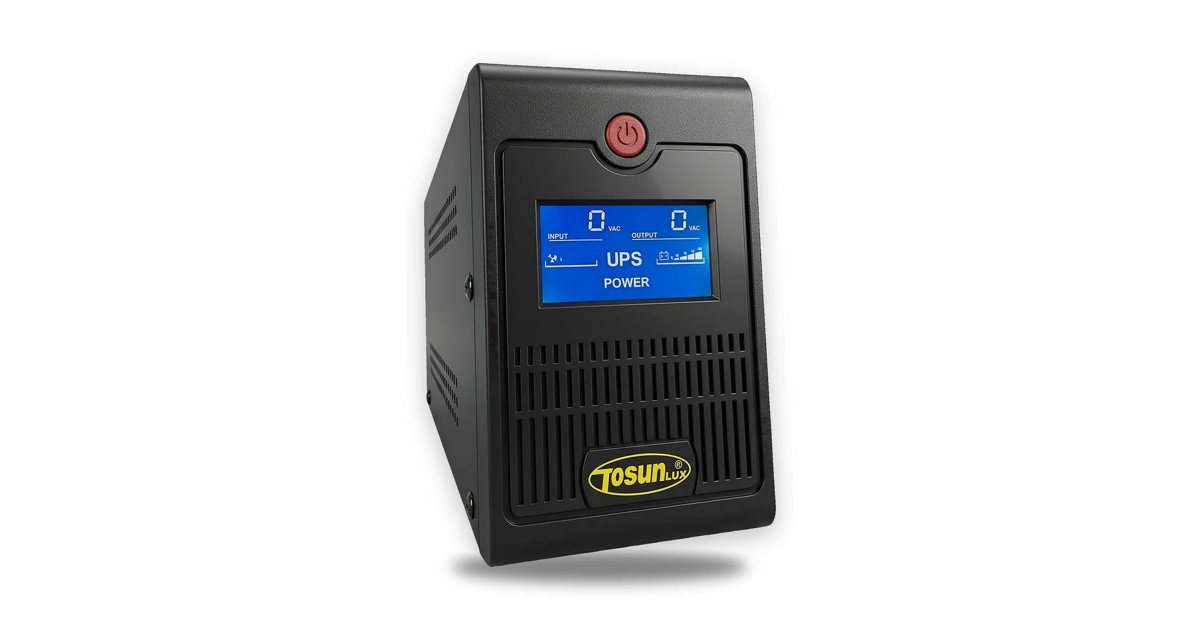 Onduleur UPS TOSUNLUX avec écran LCD