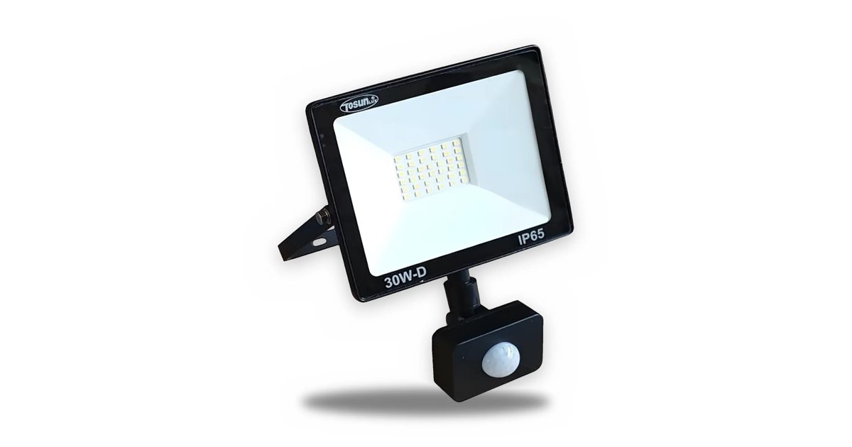 Projecteur LED à détecteur TOSUNLUX TF-30W-D