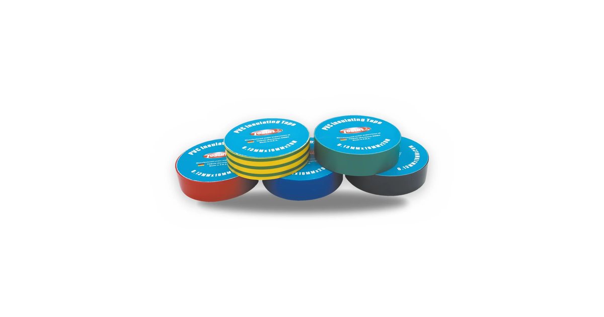Rubans isolants PVC TOSUNLUX en couleurs