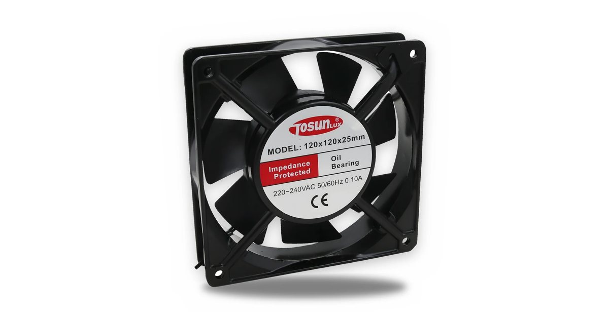Ventilateur axial TOSUNLUX 120 × 120 × 25