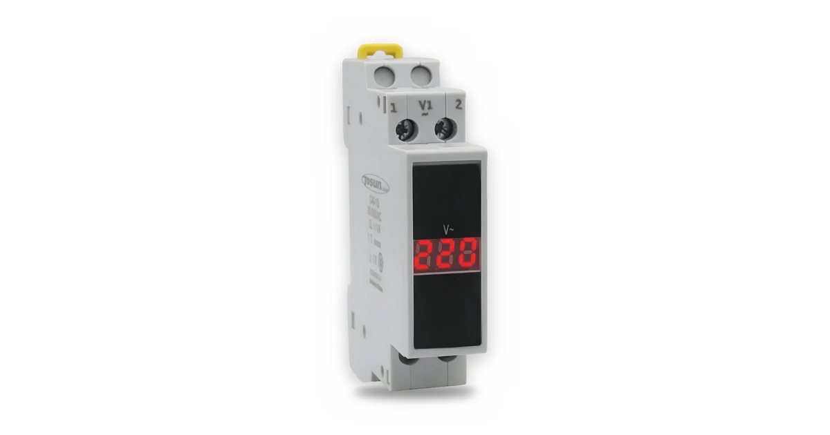 Voltmètre numérique modulaire TOSUNLUX TDD1-1V