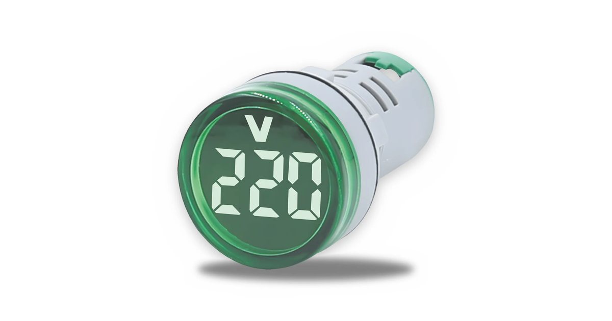 Voyant voltmètre TOSUNLUX AD22-RV